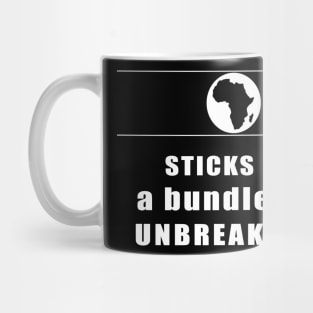 sticks in  a bundle are unbreakable Mug